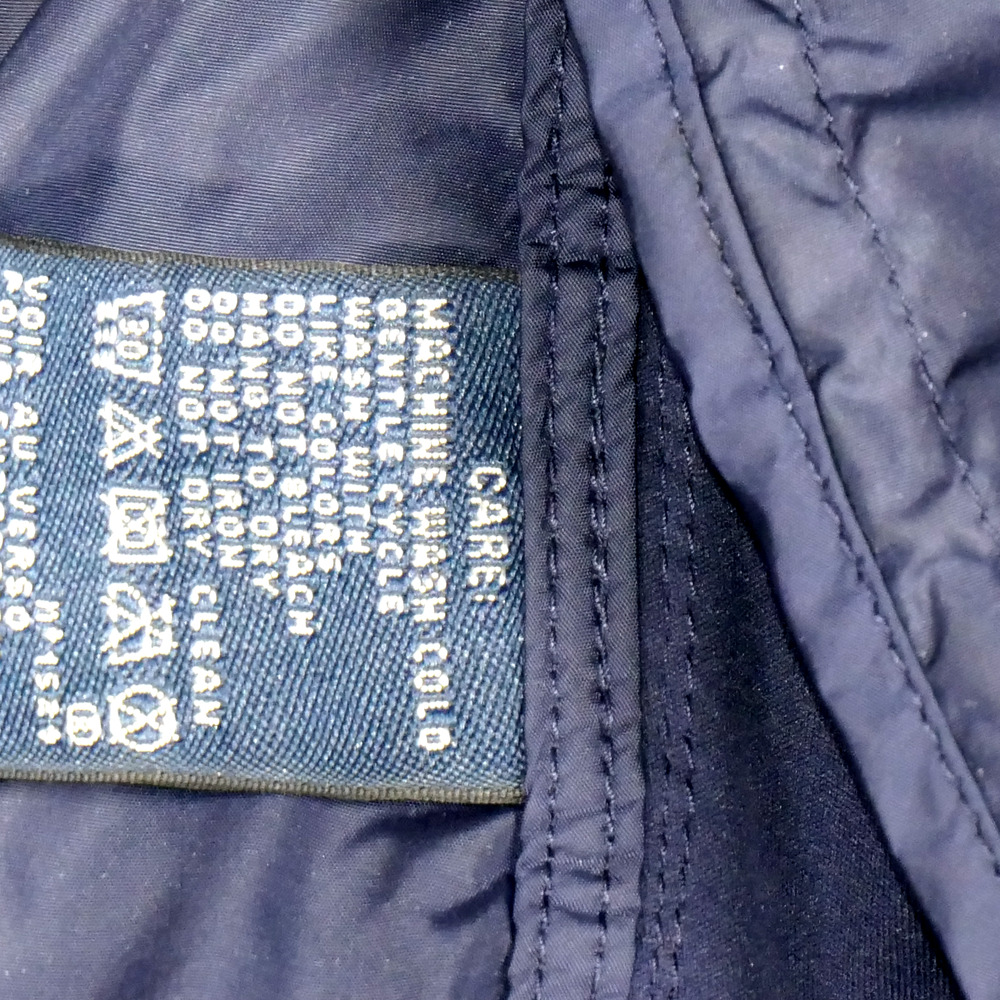 Ralph Lauren Golf Windbreaker Womens Small Blue Gold Zippers Full Zip Jacket - Picture 10 of 11